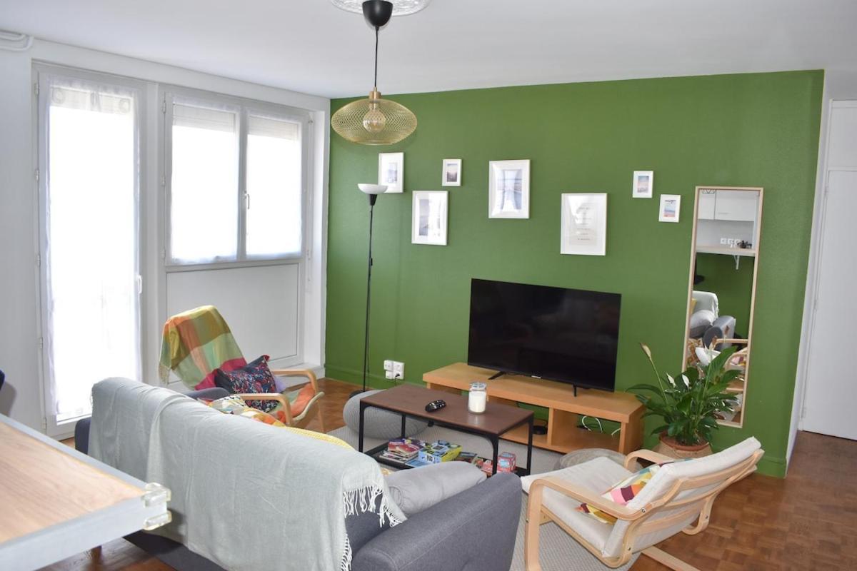 Appartement Lumineux 3 Chambres - Villeurbanne Gratte Ciel Kültér fotó