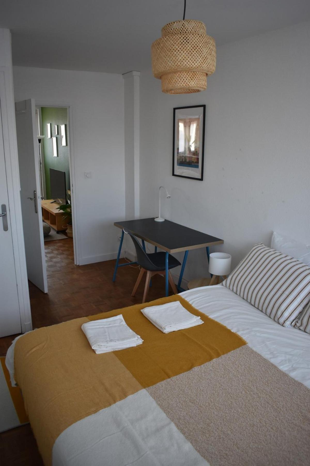 Appartement Lumineux 3 Chambres - Villeurbanne Gratte Ciel Kültér fotó